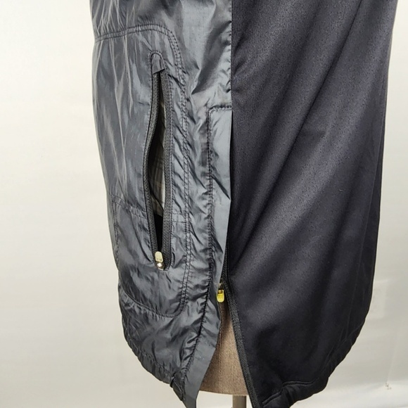 NIKE GOLF- Mens Medium Black Windbreaker Pullover Half /Quarter Zip Jacket - Picture 6 of 9